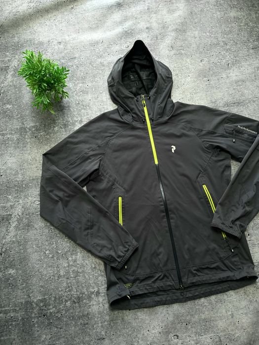 Мужская Peak Performance Куртка для лыж Серая M-L