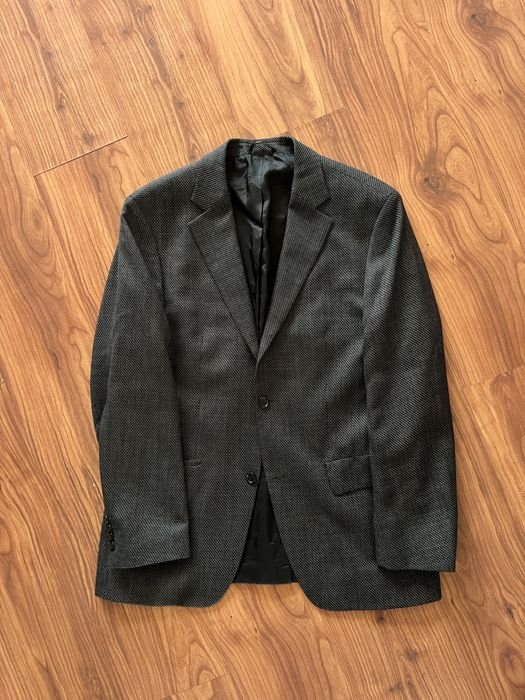 Мужской Hugo Boss Пиджак Серый Шерсть 50R