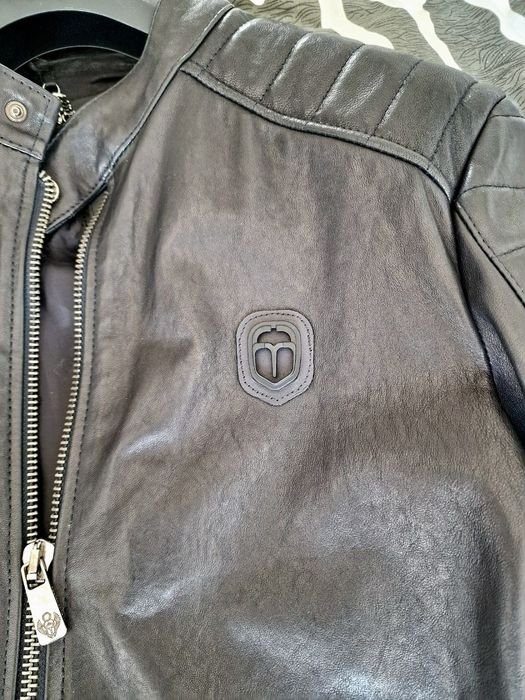 Мужской Frankie Morello Куртка Чёрный ХL