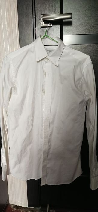 Мужская Рубашка Белая 34