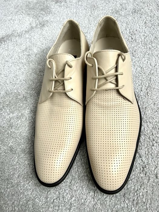 Homme Lloyd Talons Beige Cuir 43