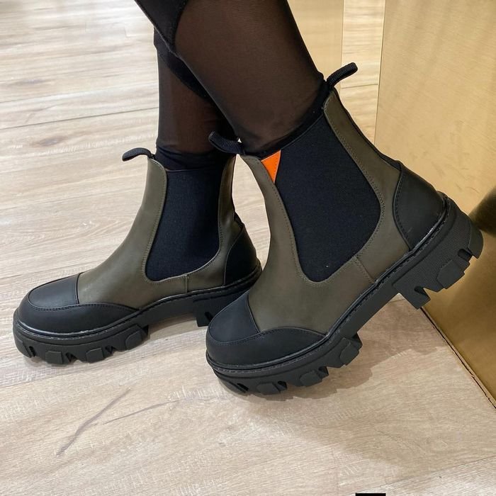 Женские Ganni Ботинки Кожаные 39