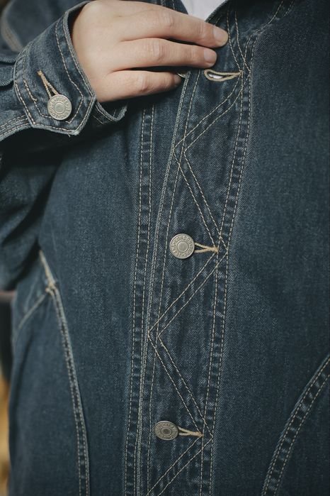 Homme Pepe Jeans Veste en Jean Noir Cuir 38