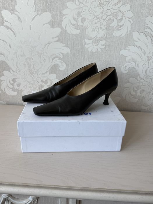 Женские Proenza Schouler Туфли Чёрные Кожа 37.5