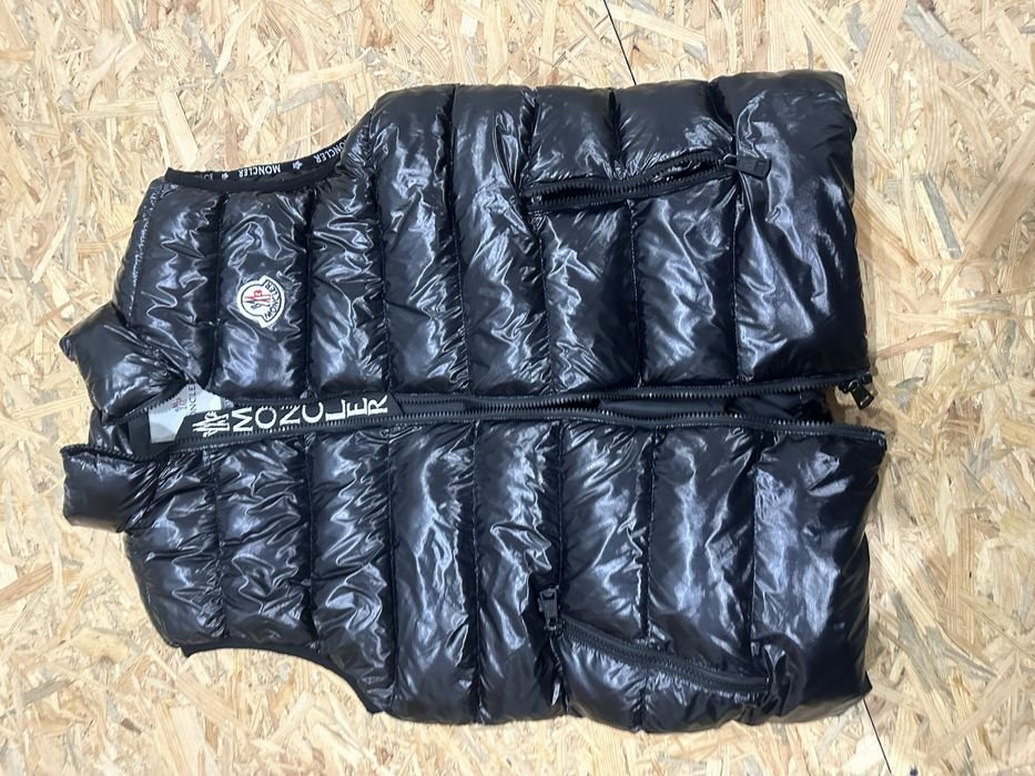 Мужской Moncler Жилет Чёрный 38