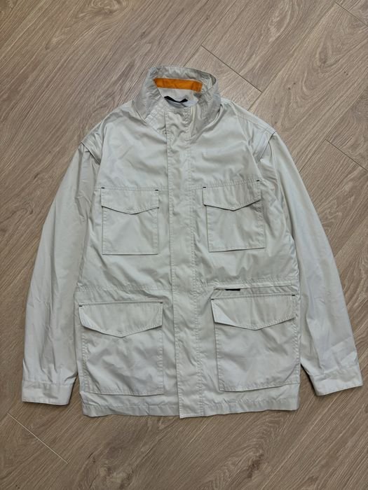 Herren Paul Shark Jacke Beige Nylon M