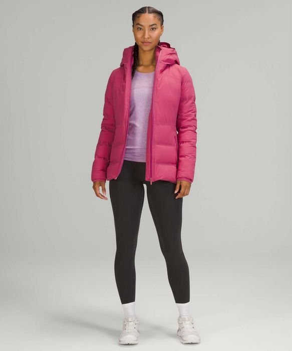 Donna Lululemon Piumino Rosa 12