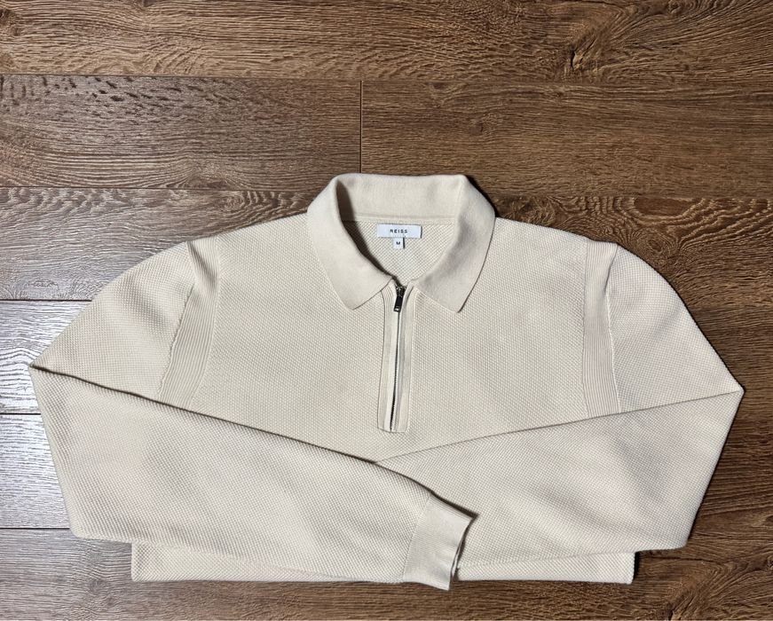 Мужской Massimo Dutti Джемпер Бежевый 38