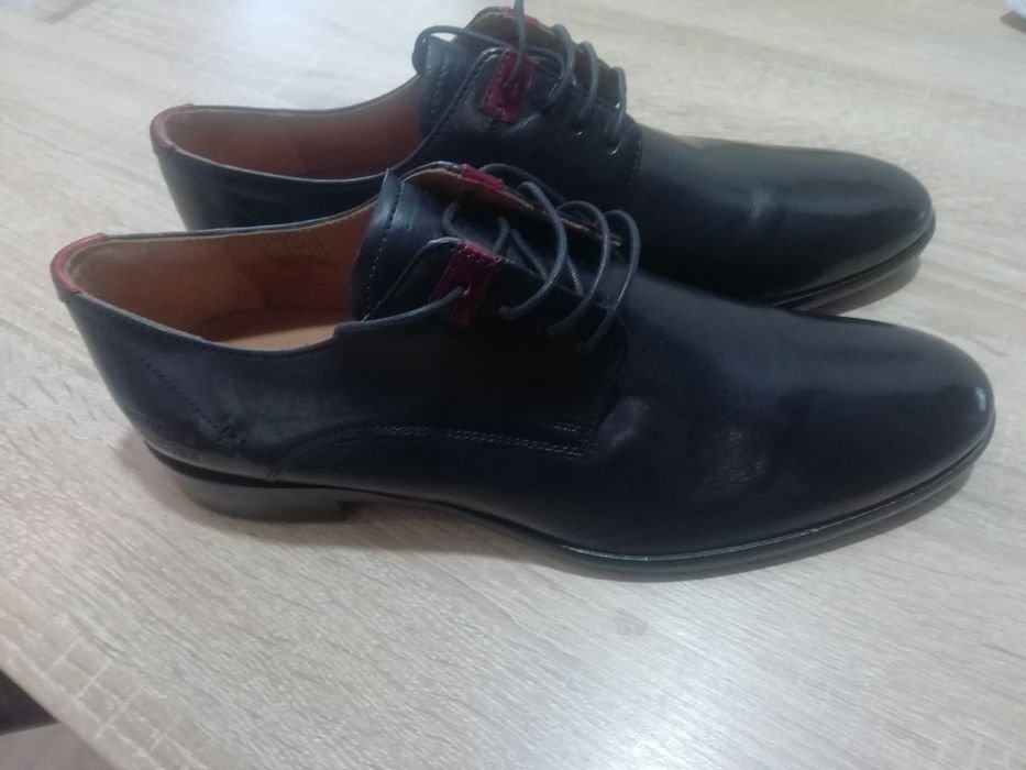 Homme Melvin & Hamilton Talons Noir Cuir 40