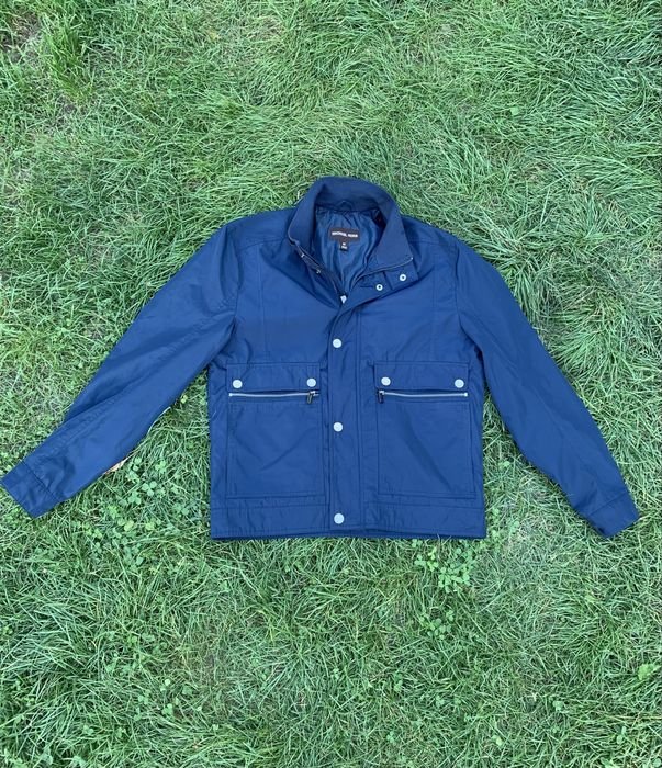 Мужской Kors Ветровка Синяя 