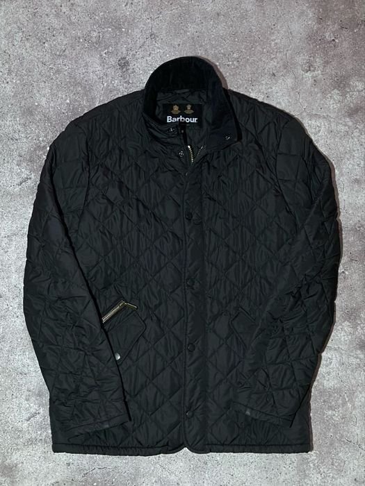 Homme Barbour Veste Noire