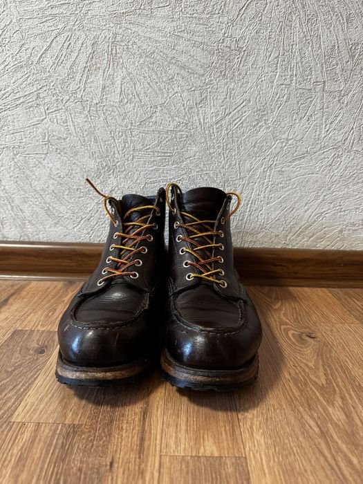 Men Red Wing Boots Brown Leather 42