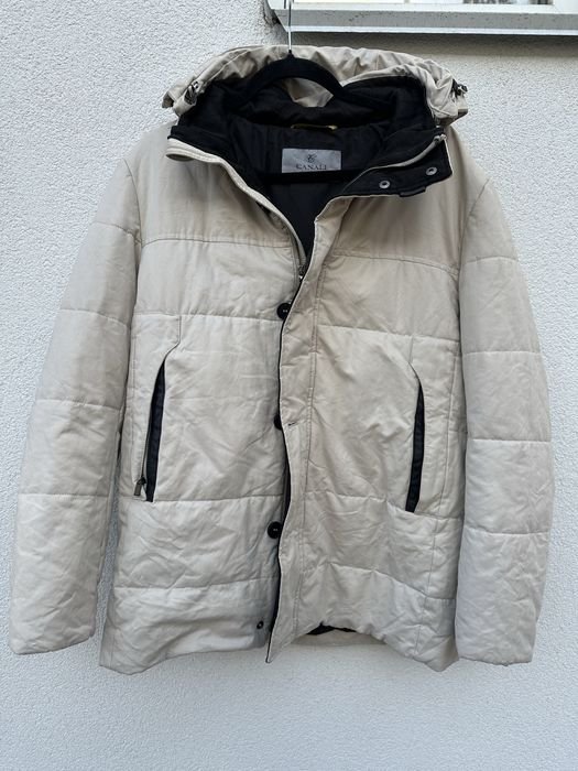 Uomo Canali Giacca Protezione Pioggia 40