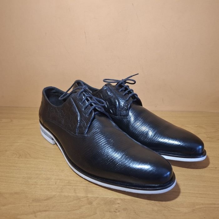 Uomo Melvin & Hamilton Mocassini Neri Pelle 42