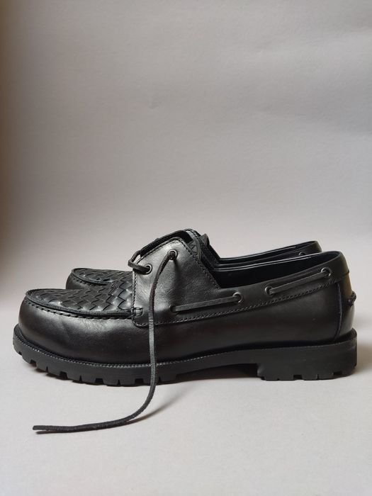 Мужские Bottega Veneta Чоботи Чёрные EUR 45,5