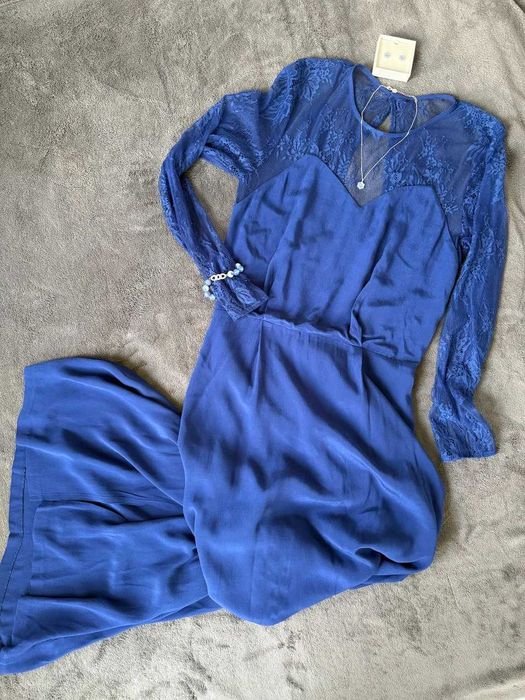 Donna Samsoe Abito Blu Navy 36
