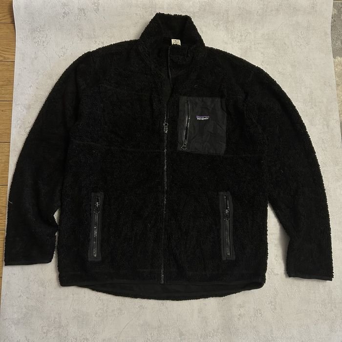 Мужской Patagonia Свитер Чёрный Флис 42