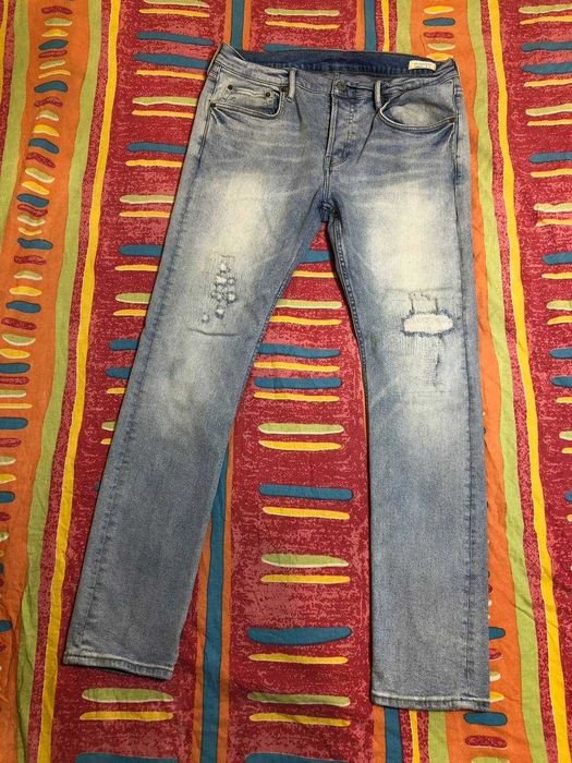 Мужские AllSaints Джинсы Светлый W34