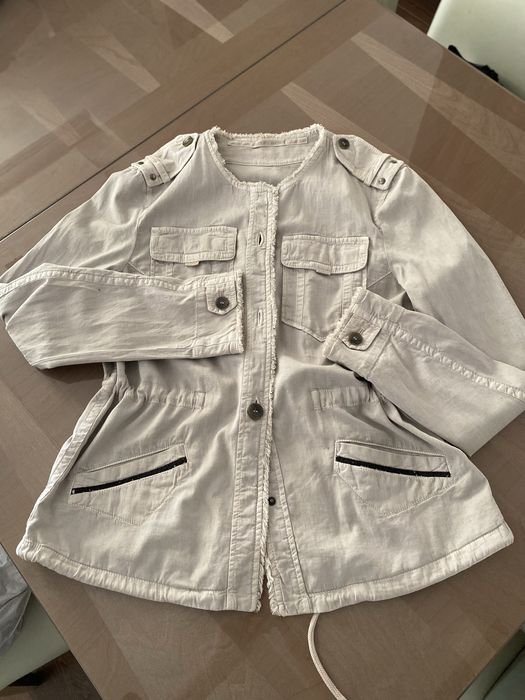 Женский Marc Cain Жакет Бежевый