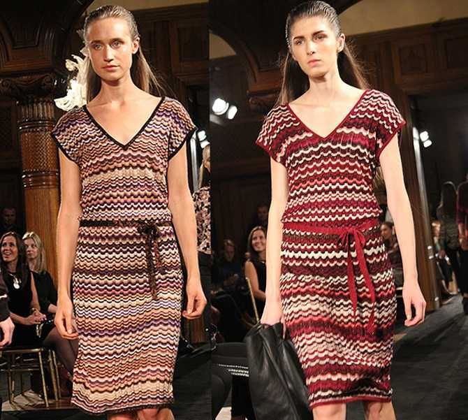Женская Missoni Платье Рознокольоровый Вискоза 36