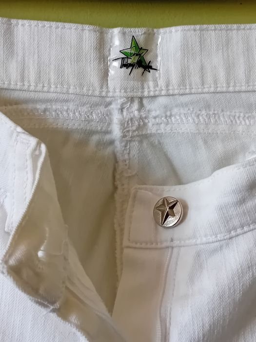 Мужской Mugler Джинсы Белые