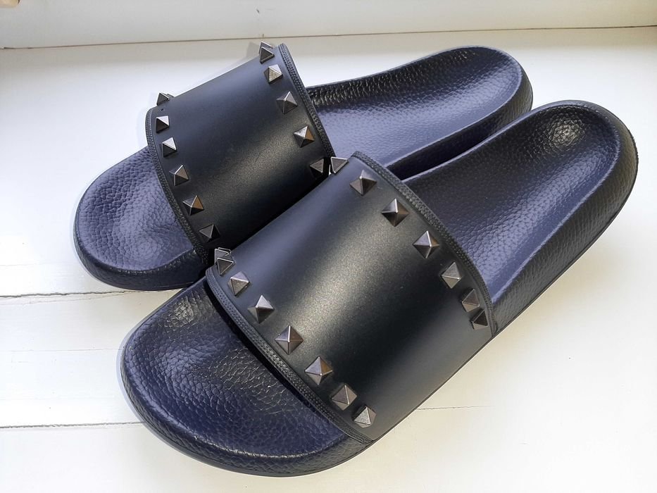 Damen Valentino Flip-Flops Schwarz 42
