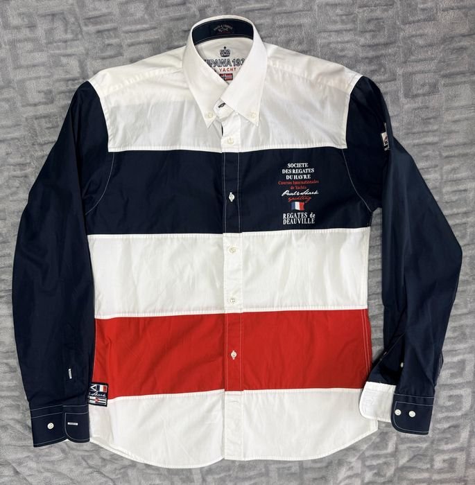 Men Paul & Shark Shirt Multicolor 40