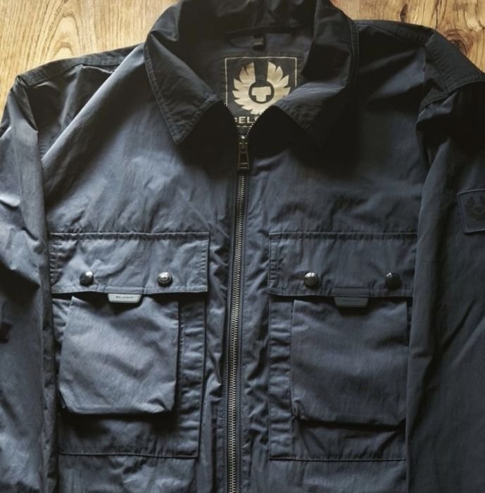 Мужской Belstaff Куртка Темно-синий