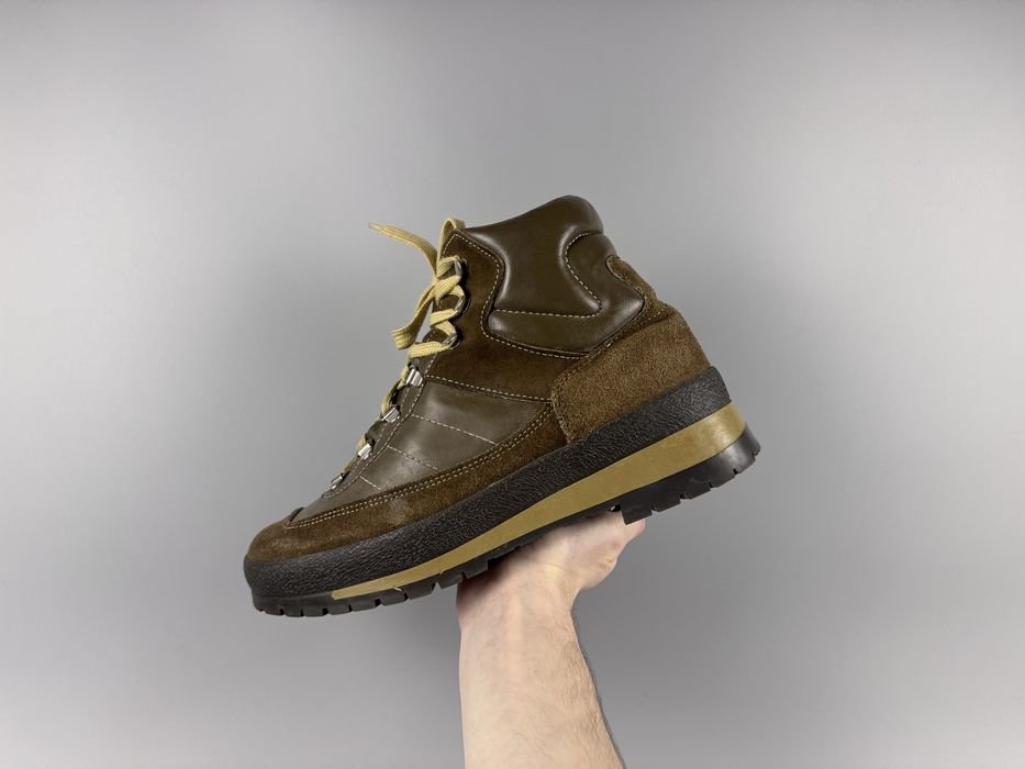 Men Pionier Boots Brown Leather 43