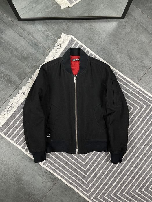 Мужской Zadig Voltaire Бомбер Чёрный 36