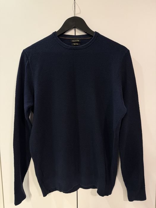 Homme Massimo Dutti Pull Bleu Marine 40