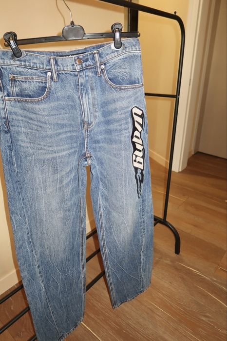 Женские Alexandr Wang Джинсы Мультиколор 28