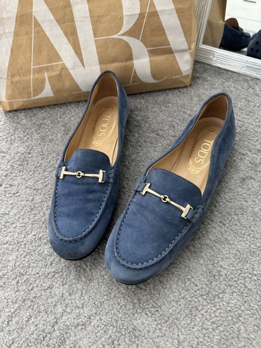 Женские Tod's Лоферы Синий 37