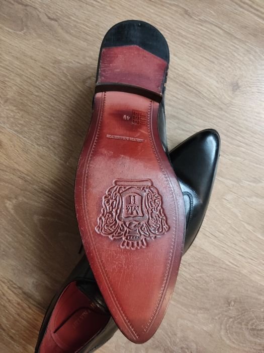 Homme Melvin & Hamilton Talons Noir Cuir 49