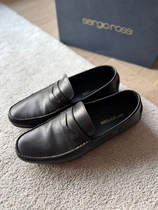 Homme Sergio Rossi Mocassins Noir 42