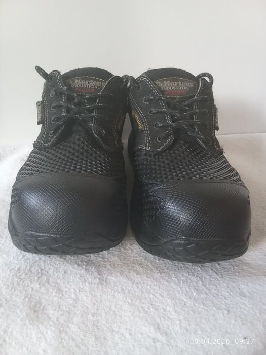 Мужской Dr. Martens Ботинки Чёрный Кожа 38