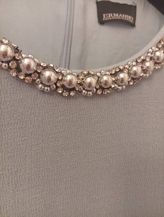 Женский Ermano Scervino Платье Голубое