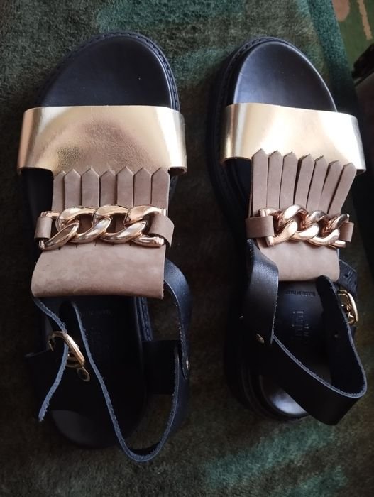 Donna Baldinini Sandali Neri 38.5