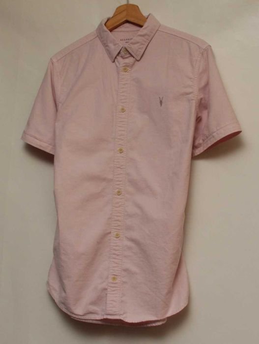 Мужской AllSaints Рубашка Розовая S