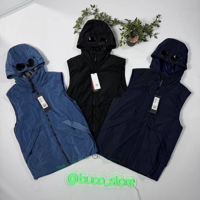 Мужской CP Company Жилет Многоцветный Нейлон S-XXL