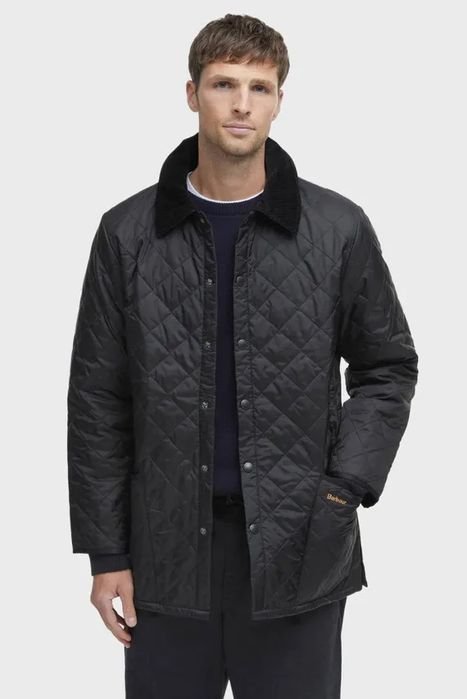 Homme Barbour Veste Noir