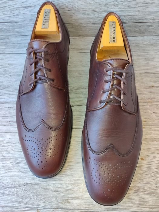 Herren Lloyd Absätze Braun Leder 43.5