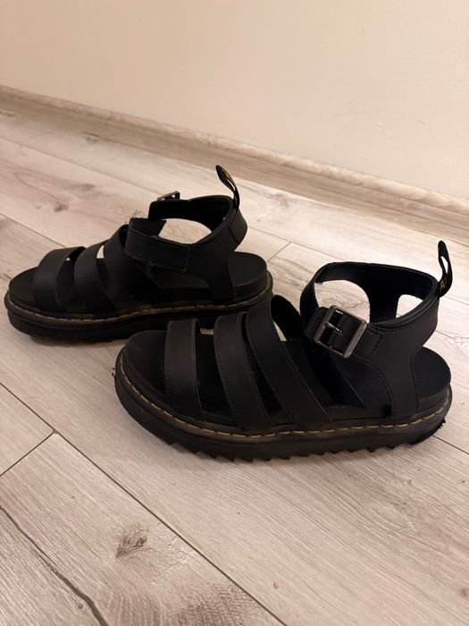 Donna Dr. Martens Sandali Neri 42
