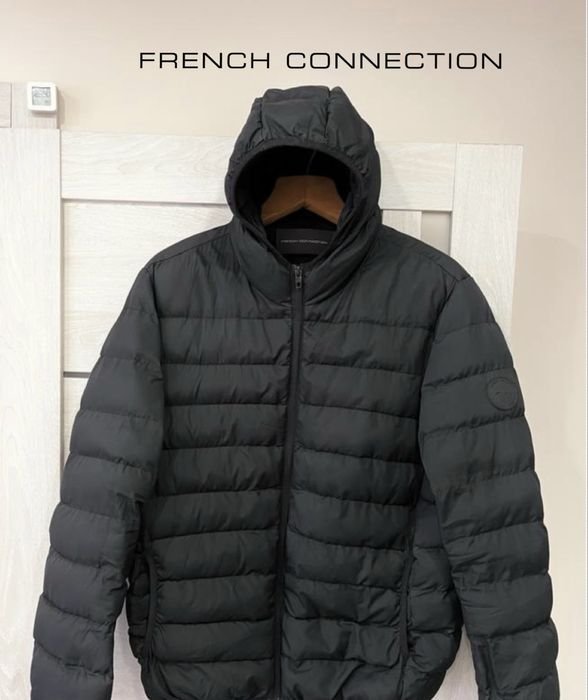 Мужской French Connection Row 2 Куртка с капюшоном