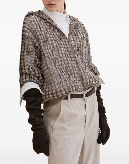 Brunello Cucinelli Cardigan Beige XS