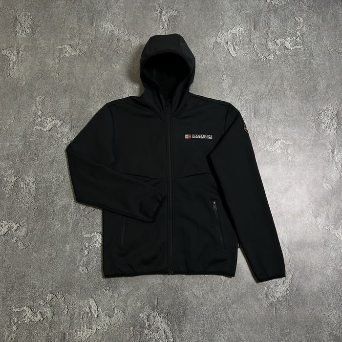 Men Napapijri Softshell Jacket Black 36