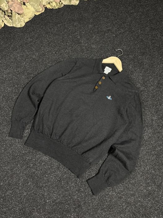 Мужской Vivienne Westwood Свитер Серый ХЛ