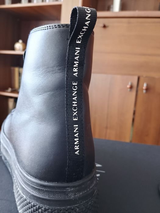 Men Armani Exchange Boots Black 41