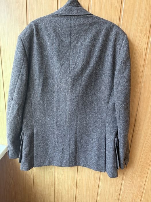 Men Suitsupply Jacket Grey Wool Blend 56