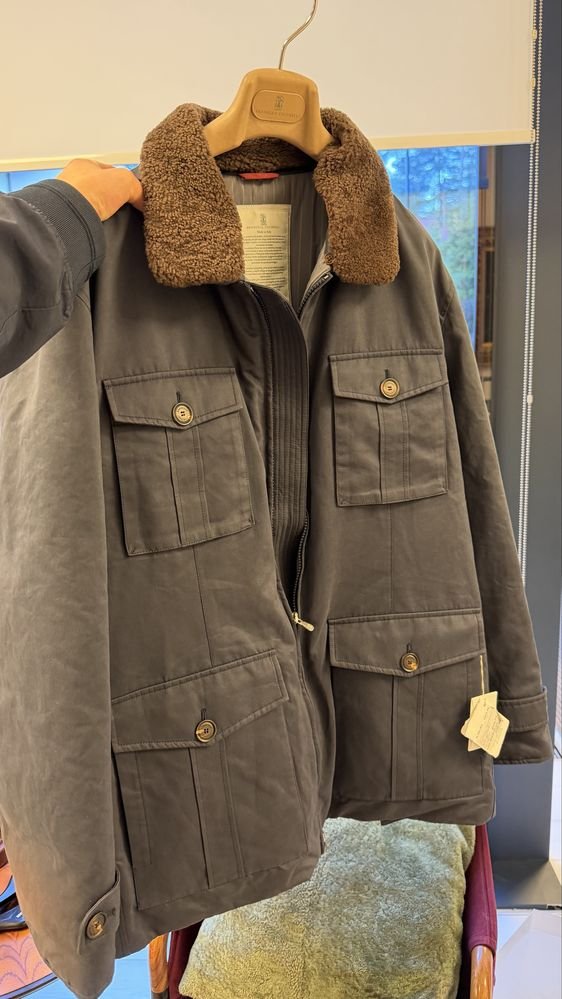 Brunello Cucinelli Jacket Grey 52